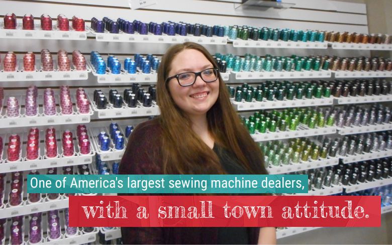 The Jessica Thread HQ Jessica wih thread | McDougal Sewing Center